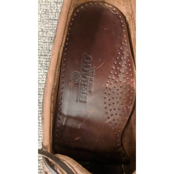 Sebago Boat Docker Shoes, Size 9, Brown - Picture 9 of 10